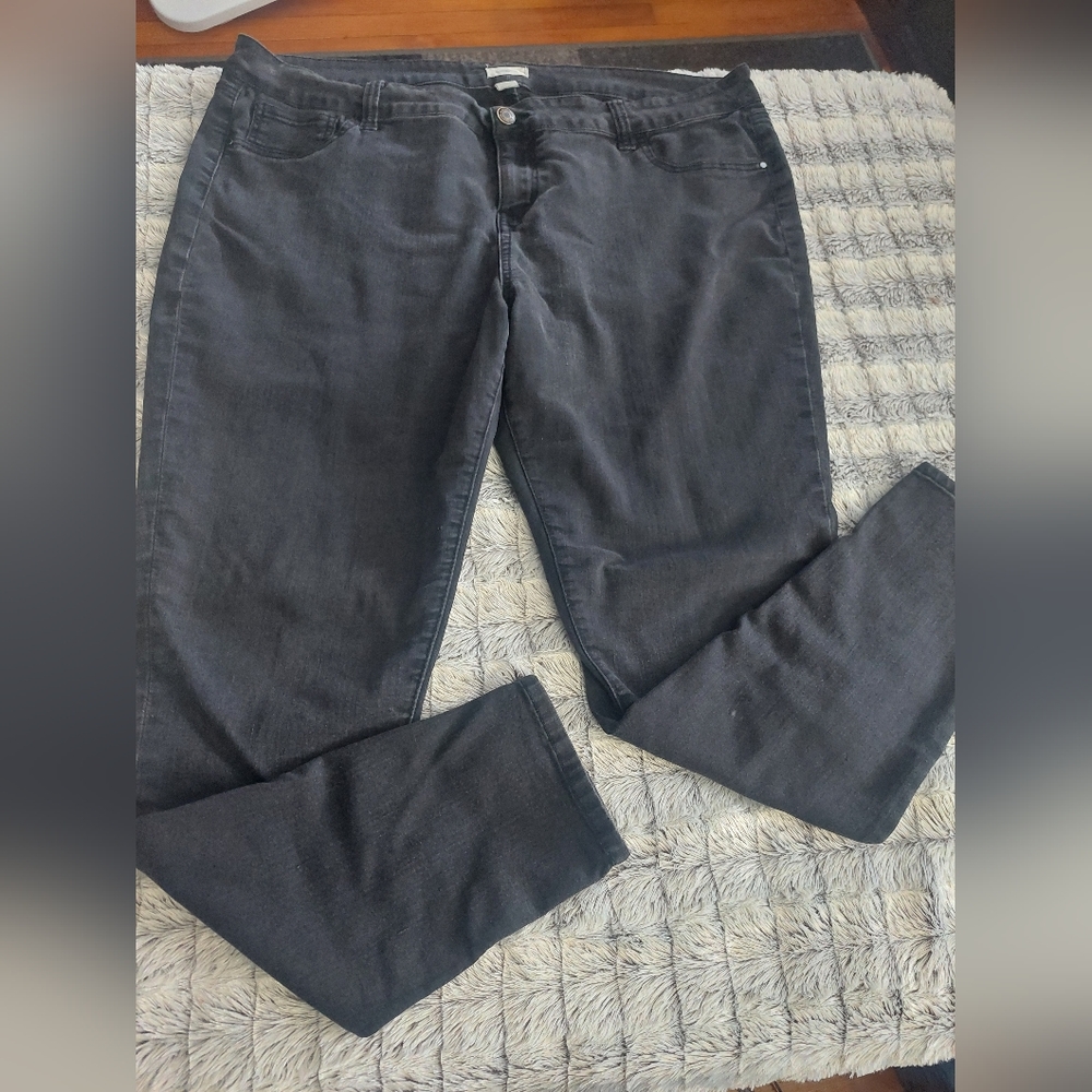 Blue Asphalt skinny jeans 3x washed black‎